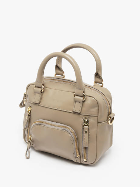 Cross Body Tas Vintage Leder Nat et nin Beige vintage MICRMACY ander zicht 2